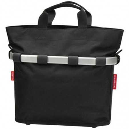 KLICKFIX Bolsa bicicleta delantera CON adaptador incluido para manillar REISENTHEL BIKEBASKET OVALADA 34X31X17.5 CM 374573