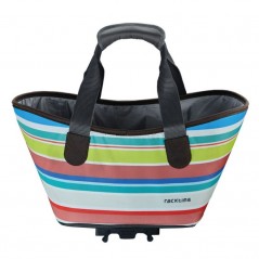 Bicycle basket bag with mounting adapter included  RACKTIME AGNETHA SNAPIT 23X27