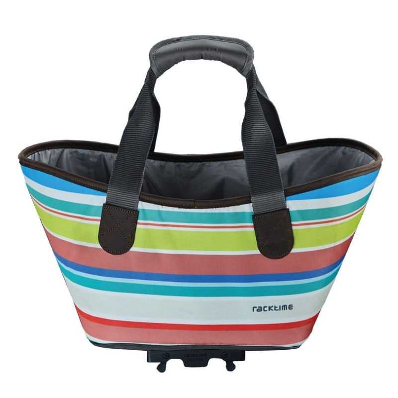 Bicycle basket bag with mounting adapter included  RACKTIME AGNETHA SNAPIT 23X27
