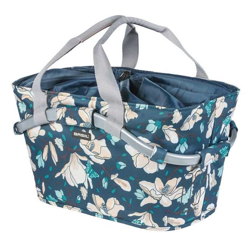 BASIL Bolsa bicicleta trasera extraible CITY MAGNOLIA MIK TEAL 703615