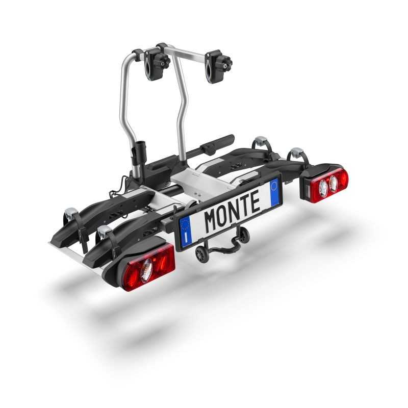 ELITE Portabicis a la bola 2 bicis plegable MONTE 416115