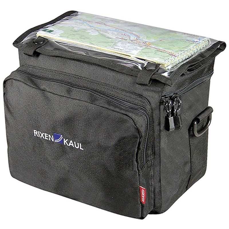 ASISTA Bolsa bicicleta delantera tipo cesta con soporte DAYPACK BOX KLICKFIX 26X22X16 718145