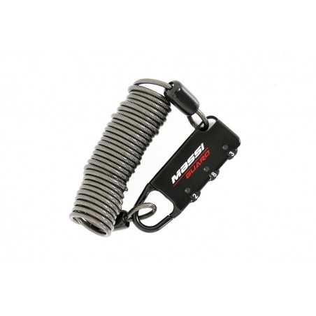 MASSI Candado en espiral cierre con combinacion LIZARD 3X1800MM 51775