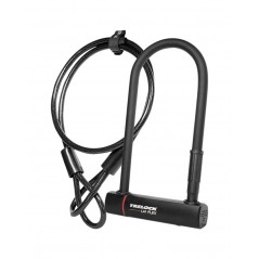 U-shaped anti-theft padlock with bracket  U4 FLEX ZB 401 230 - 102 MM ø 14 MM