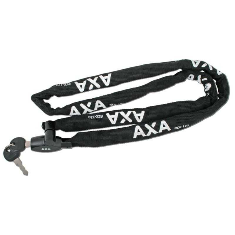 Anti-theft chain with polyester key cover and security level  3 RIGID RCK 120 CM