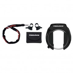 Frame padlock with bracket  COMBI RS351 P-O-C 100 CM- 6 MM ZR355