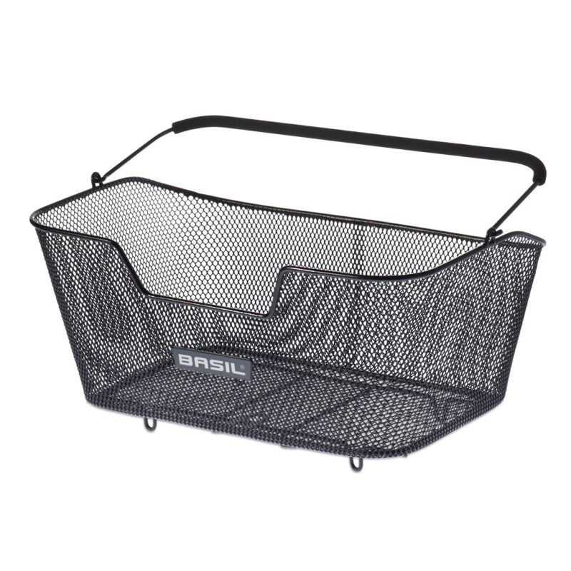 BASIL Cesto con asa trasera de acero BASE 48x30x23 CM 15 L 291099