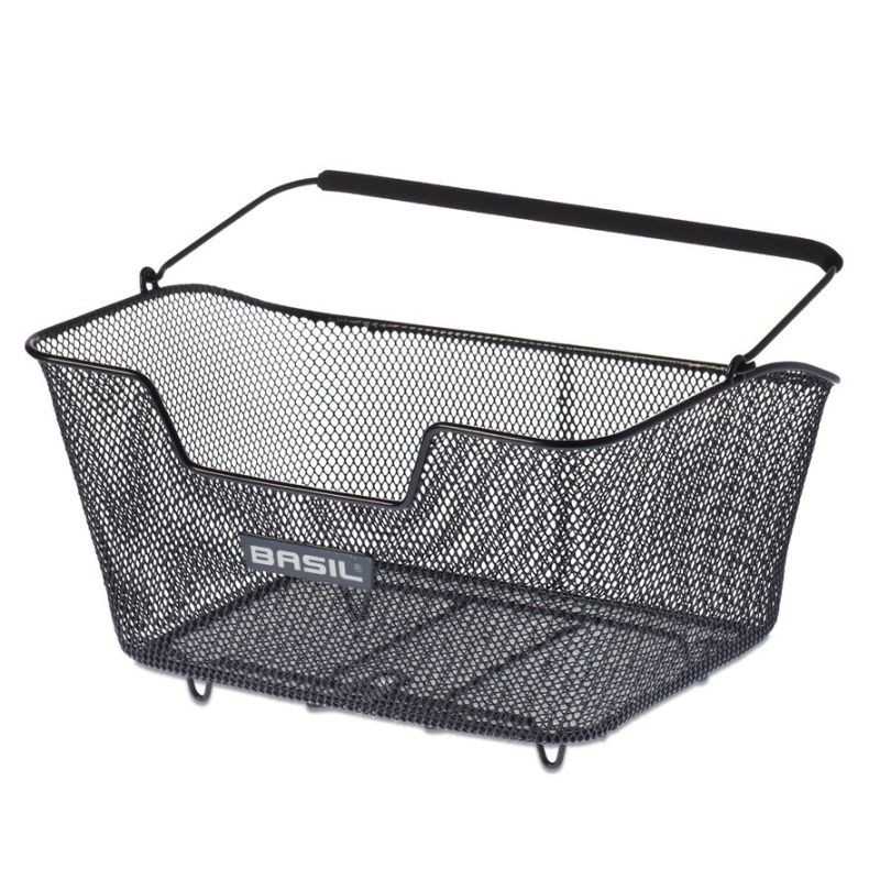 BASIL Cesto con asa trasera de acero BASE M 43x30x23 CM 14 L 291100