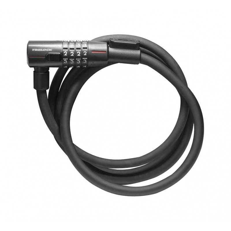 TRELOCK Candado antirrobo cable con combinacion KS 312 CODE 85 CM - 12 MM 730438