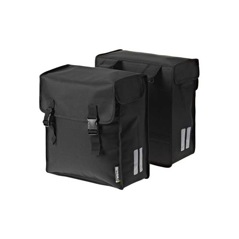 BASIL Alforjas para bicicleta trasera impermeable MARA 3XL 38X18X40 52L POLIESTER 707577