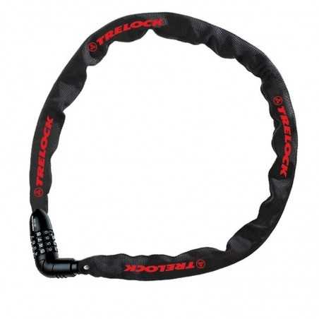 TRELOCK Cadena antirrobo sin soporte y nivel de seguridad 1 CODE BC115 110 CM - 4 MM 270142VAR