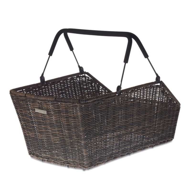 BASIL Cesto extraíble de mimbre sintético con asa CENTO MULTISYSTEM 22L 49x34x26 CM 291117