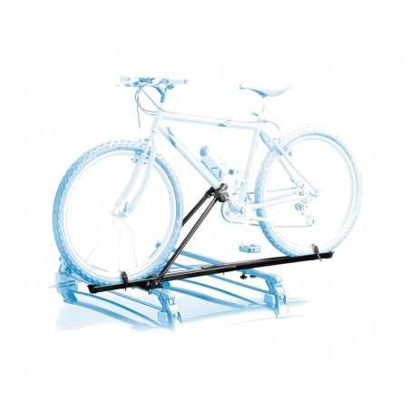 Roof bike rack with wheel lock  TOP BIKE MAX 55 MM