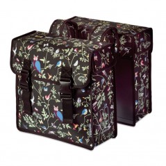 BASIL Alforjas traseras para bici impermeables con motivo reflectante y cierre de click WANDERLUST 35 L (36x14x41) 291019