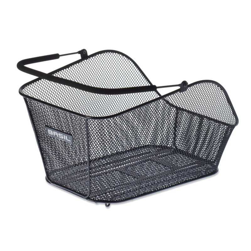 BASIL Cesto de malla acero extraíble con asa ICON M MULTISYSTEM 23L (46x34x25 CM) 291129