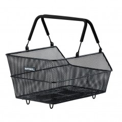 BASIL Basket with aluminum handles for luggage rack CENTO MIK (45x31x21) 80-150 MM 291164