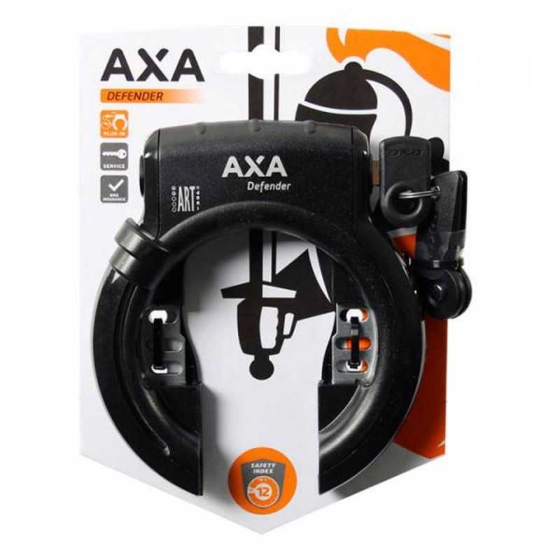 AXA Candado antirrobo de cuadro acero DEFENDER RL ASA 8.5 MM 267117