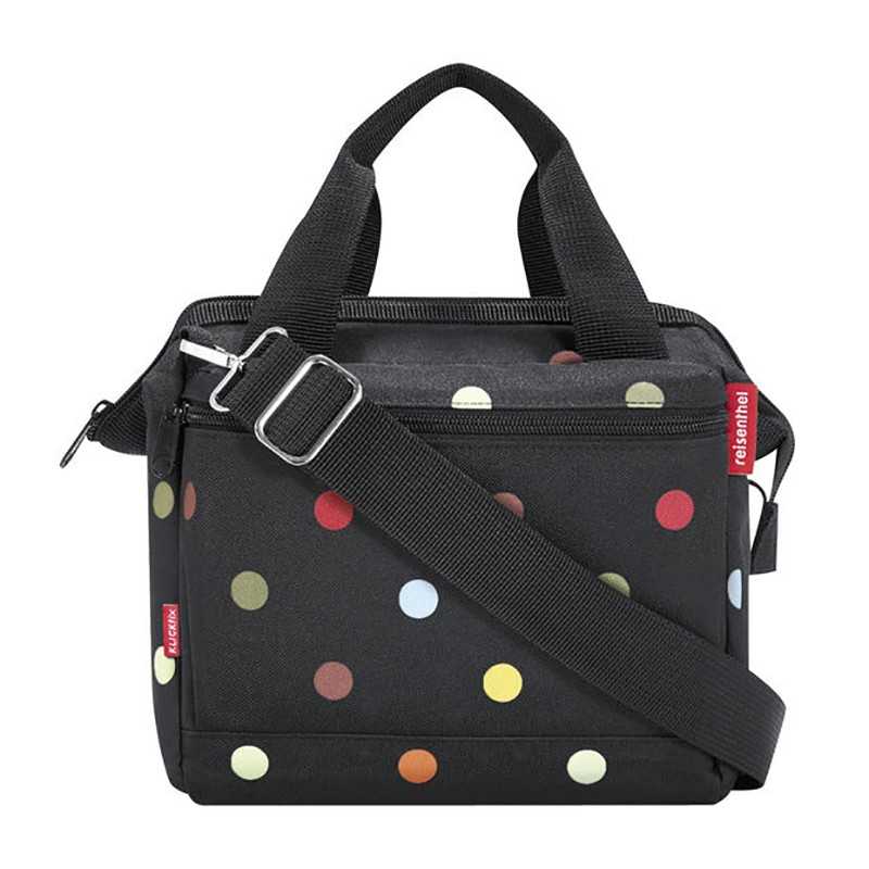 Bicycle handlebar bag with dees points  ROOMY 6.5 L (24x22x13)