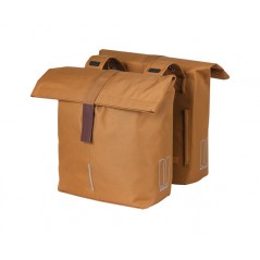 BASIL Alforjas traseras de poliéster para bici con reflectante y cierre velcro CITY 28-32 L 702693VAR