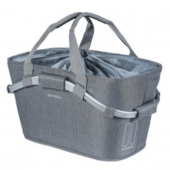 Basket with polyester rear handle + adapter plate  2DAY CARRY MIK