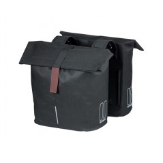 Polyester rear saddlebags for bike with reflective and velcro closure  CITY 28-3