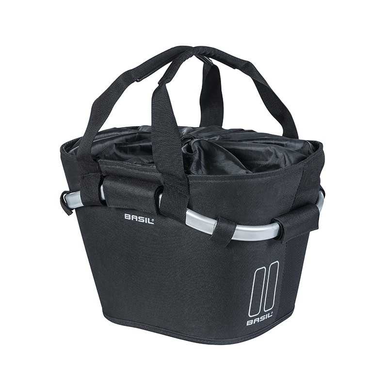 Basket with polyester front handle + adapter plate  CLASSIC KF