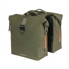 Reflective rear bike bags with light and strap closure  SOHO 41 L LED NORDLICHT