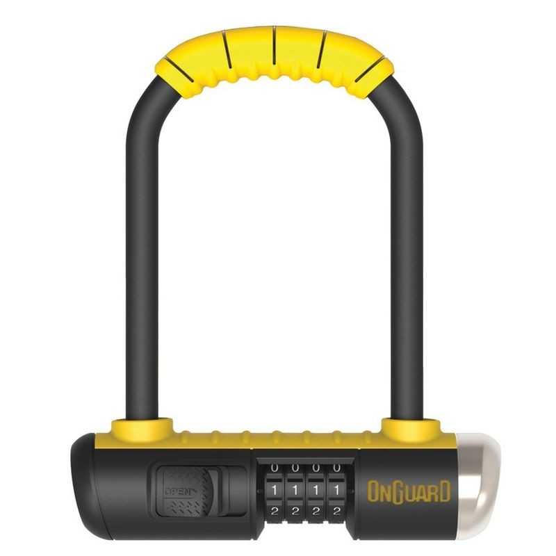 ONGUARD Antirrobo en forma de U con soporte BULLDOG MINI 8013C 90 X 140 MM, Ø13 MM 711934