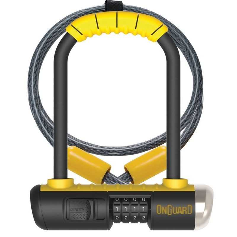 ONGUARD Antirrobo en forma de U con soporte BULLDOG MINI DT 8015C 90 X 140 MM, Ø13 MM 711935