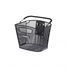 Basket with steel front handle + adapter plate without support  BOLD FRONT KF