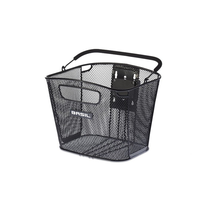 Basket with steel front handle + adapter plate without support  BOLD FRONT KF
