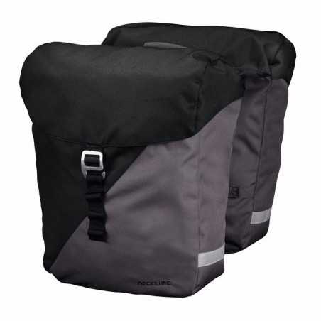 Rear panniers rack + adapter  RACKETIME VIDA SNAPIT 31.5x37.5x45 CM 24.5 L