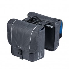 BASIL Alforjas traseras para bici impermeables y reflectantes + placa adaptadora SPORT DESIGN MIK 32 L 291240VAR