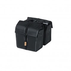 BASIL Alforjas traseras para bici impermeables y reflectantes + placa adaptadora URBAN DRY MIK 50 L 291244