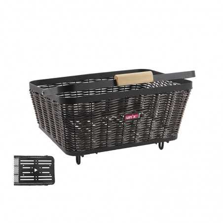 UNIX Cesta trasera para bici universal BEATO (40x30x18) 709415