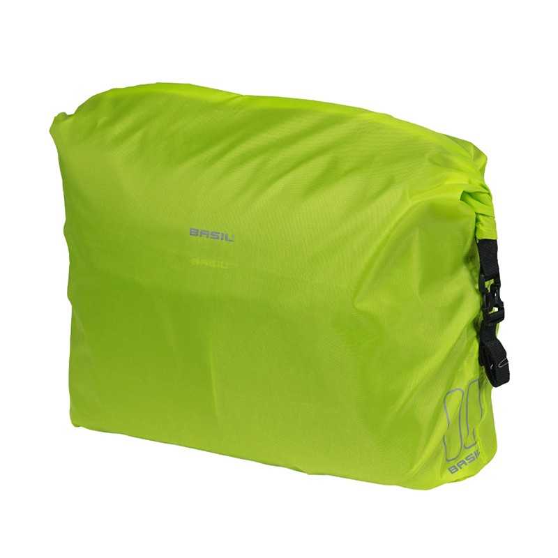 BASIL Reflective waterproof backpack cover KEEP DRY AND CLEAN HOOK-ON 702718VAR