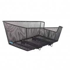 MIJNENPIEPER Cesta trasera para bici de malla apretada con fijación incluida COLLEGE BASIC AROUND FIX 52x31x22 CM 701207