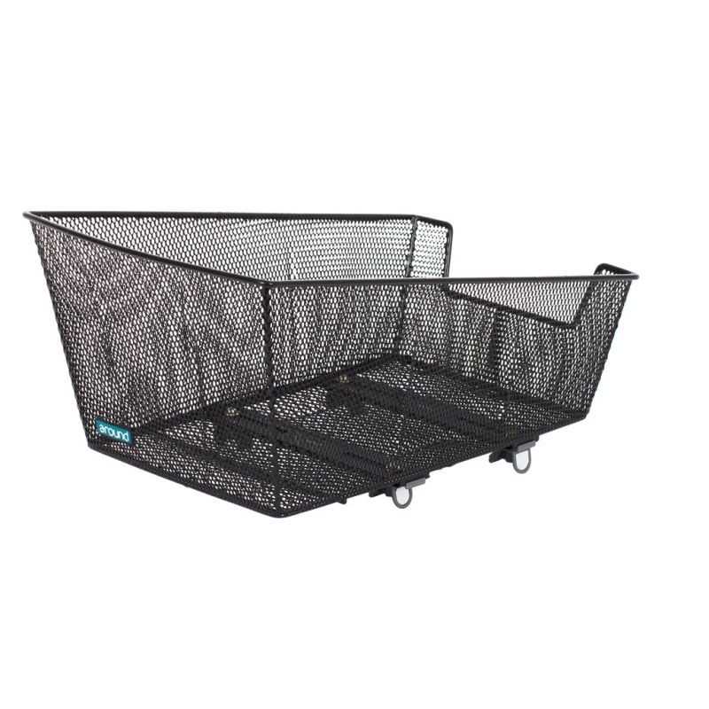 MIJNENPIEPER Cesta trasera para bici de malla apretada con fijación incluida COLLEGE BASIC AROUND FIX 52x31x22 CM 701207
