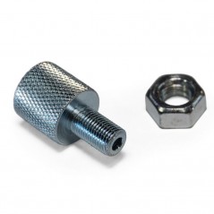 Quick release axle trailer hitch adapter