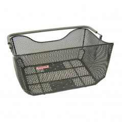 Colored narrow mesh rear bike basket  DELUXE