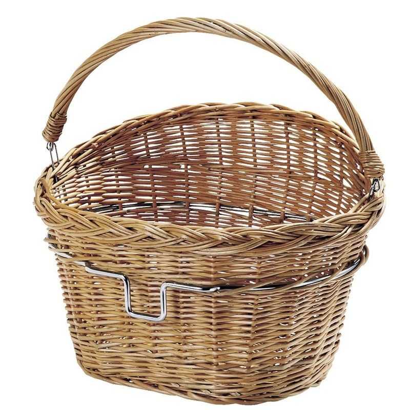 KLICKFIX Cesto de mimbre con aro 40x30x31 18 L 374580