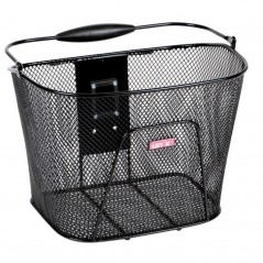 UNIX Cesta delantera para bici de malla estrecha RICCO 35x29x25 CM 374583