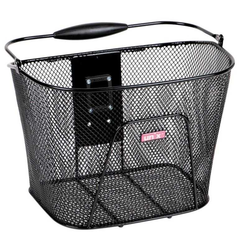 UNIX Cesta delantera para bici de malla estrecha RICCO 35x29x25 CM 374583