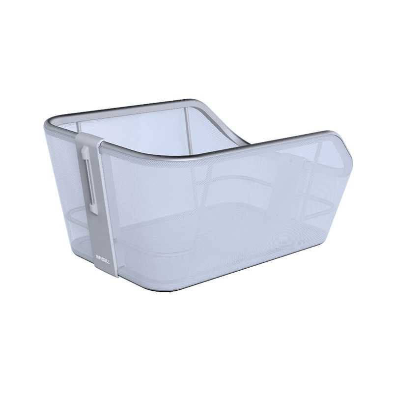 BASIL Cesta trasera para bici de aluminio CENTO TECH FIBER 21 L WSL 702684VAR