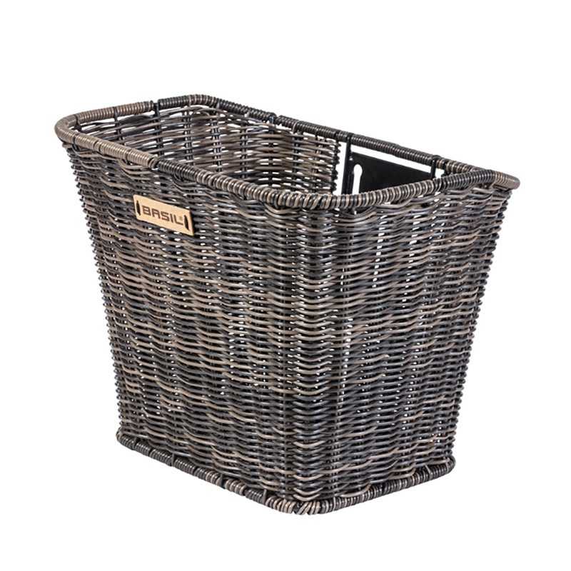 Dark front handle basket  27x35x29 CM
