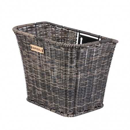 Dark front handle basket  27x35x29 CM