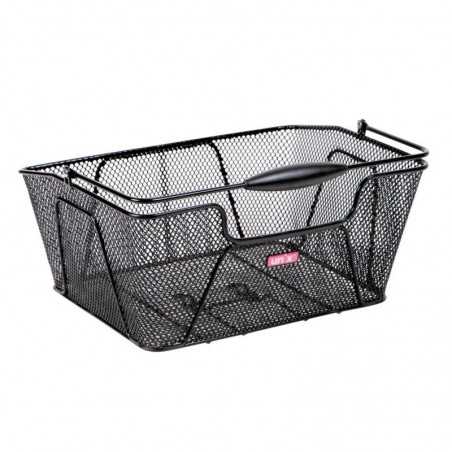 Narrow mesh rear bike basket  REMIO 40x30x17 CM