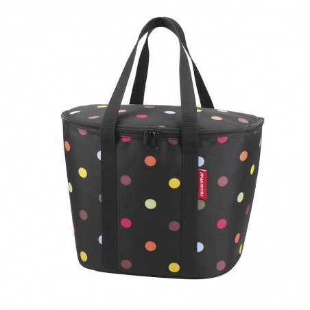 Thermo bag for basket with colored dots  REISENTHEL ISO 16L (34x26x25)