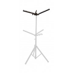 Tripod display stand for wheels and clothing