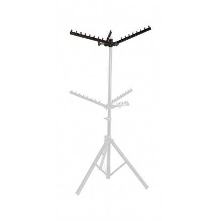 Tripod display stand for wheels and clothing